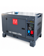 Генератор дизельный Metier AD10000CRA (8/10кВт; 220/380В)