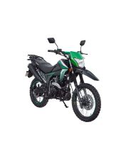 Мотоцикл Spark SP200D-5B (заводська упаковка) (Чорний з зеленим)