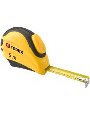 Рулетка металлическая TOPEX 5 м/19 мм 27C385