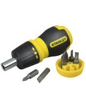 Отвертка - набор STANLEY Multibit Stubby 0-66-358