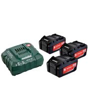 Комплект Metabo 685048000 3x5,2 Аг+зарядный блок