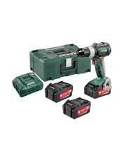 Шуруповерт Metabo BS 18 LT BL 3x4,0Ah + MetaLoc