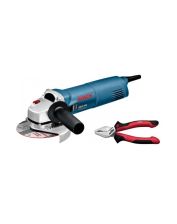 Кутова шліфмашина BOSCH GWS 1400 Professional + Плоскогубці Wiha