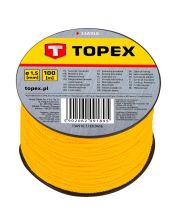 Шнур муляра розмічальний Topex 1.5 мм на котушці