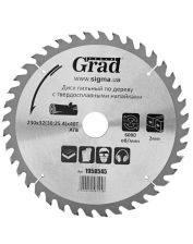 Диск пильний по дереву Grad 1958545 230x32 (30 25.4) x40T