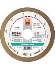 Диск алмазный PDT CERAMICS SLIM 1A1R 125