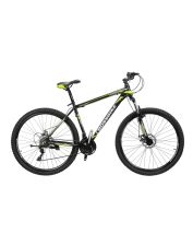 Велосипед CrossBike 27,5 Leader 2021 Рама-19.5 черный-желтый