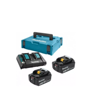 Набір акумуляторів+зарядний пристрій Makita 198077-8, LX L1860+DC18RD, кейс Makpac3