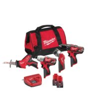 Набор электроинструмента MILWAUKEE M12 ВPP4A-202B