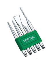Набор выколоток и зубил TOPTUL GAAV0501, 5 шт.
