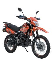 Мотоцикл Spark SP200D-4 (Заводська упаковка) (Чорний з помаранчевим)