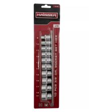 Набір торцевих головок HEX HAISSER 70188 10 шт