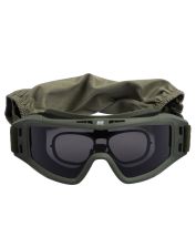 Маска тактическая, защитная 2E 2E-TGG-ARGN Hawk Army Green Anti-fog
