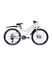 Велосипед Discovery 24 ST FLINT DD рама-13 белый (м)