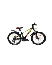 Велосипед Titan 24 AL Arena 2024 Рама-12 black-red