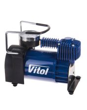 Компрессор автомобильный Vitol 150psi/15Amp/40л/прикуриватель (К-50)