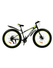 Велосипед Cross 26*4 ST Tank 2024 Рама-15 black-neon yellow