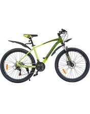 Велосипед SPARK DELIGHT 26 ал17 ам лок-аут диск зелёный с салатовым