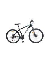 Велосипед CrossBike 27.5 Lion Рама 15 black-green
