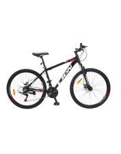 Велосипед CrossBike 27.5 Lion Рама 15 black-red