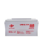 Аккумулятор гелевый LPM-GL 12V - 65 Ah