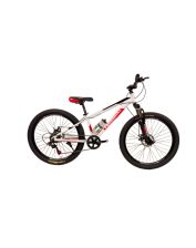 Велосипед CrossBike 26 Dragster 2025 Susp Рама 13 white-red