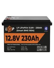 Аккумулятор LP LiFePO4 12V (12,8V) - 230 Ah (2944Wh) (Smart BMS 150А) с BT пластик (20199)