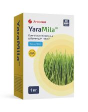 Гранулированное удобрение Yara Mila комплексное бесхлорное удобрение для газона Весна - Лето (1 кг)