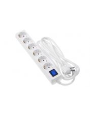 Сетевой фильтр 2E 2E-U06ESM3W 3G1.0*3M