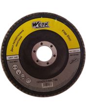 Круг WERK лепестковый конич.125х22,2 А100, Т29