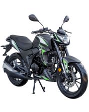 Мотоцикл Spark SP250R-35 (Заводська упаковка) (Чорний матовий із зеленим)