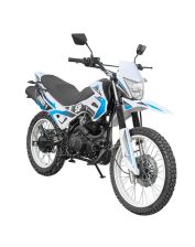 Мотоцикл Spark SP200D-1 (заводська упаковка) (Біло-синій)