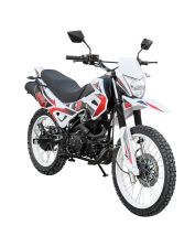 Мотоцикл Spark SP200D-1 (заводська упаковка) (Біло-червоний)