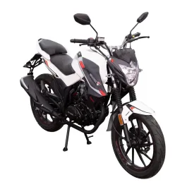 Мотоцикл Spark SP200R-28 (Собранный с маслами) (Белый с матовым черным)