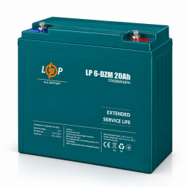 Тяговий акумулятор LogicPower AGM LP 6-DZM-20 Ah