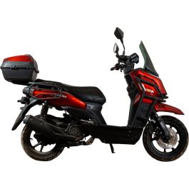 Моторолер Spark SP150S-22 (Зібраний з мастилами) (Червоний з чорним)