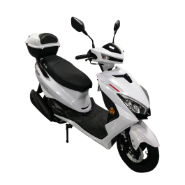 Мотороллер Spark SP150S-20 (Собранный с маслами) (Бело-черный)