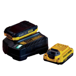 Комплект Stanley SFMCB12D2 Fatmax 2АКБ 20V + ЗП