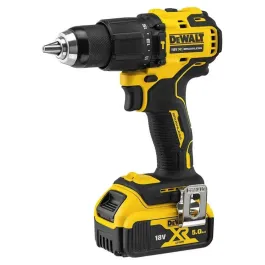 Шуруповерт аккумуляторный бесщеточный ударный DeWalt DCD709P2T (с 2АКБ и ЗУ) +Кейс