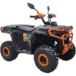 Квадроцикл Spark Atom 125 (Зібраний з мастилами) (Помаранчевий)