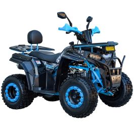 Квадроцикл Spark SP200-4 (зібраний з мастилами) (Чорний з синім)