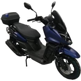 Мотороллер Spark SP150S-24 (Собранный с маслами) (Синий с черным)