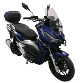 Моторолер Spark SP180S-25 (Заводська упаковка) (Синій з сріблястим)