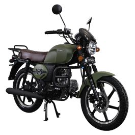 Мотоцикл Spark Echo 125 (Зібраний з мастилами) (Зелений)