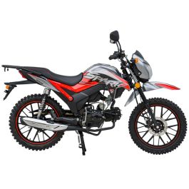 Мотоцикл Spark SP125C-2AO (Собранный с маслами) (Серый с красным)