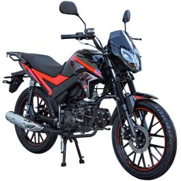 Мотоцикл Spark SP125C-2AR (Собранный с маслами) (Черный с красным)