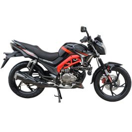 Мотоцикл Spark SP200R-34 (cобранный с маслами) (Черный с красным)