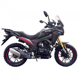 Мотоцикл Spark SP250T-7 (Собранный с маслами) (Черный с красным)