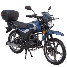 Мотоцикл Spark SP125C-2SD (Собранный с маслами) (Синий с черным)