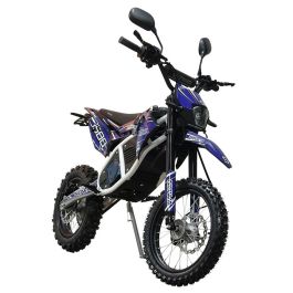 Электромотоцикл Spark Pit bike Nova 1500w (Собранный) (Синий с черным)